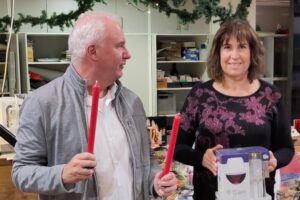 Conchita en Ruurd winnen circulaire kerstdrive